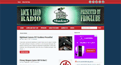 Desktop Screenshot of lockandloadradio.com